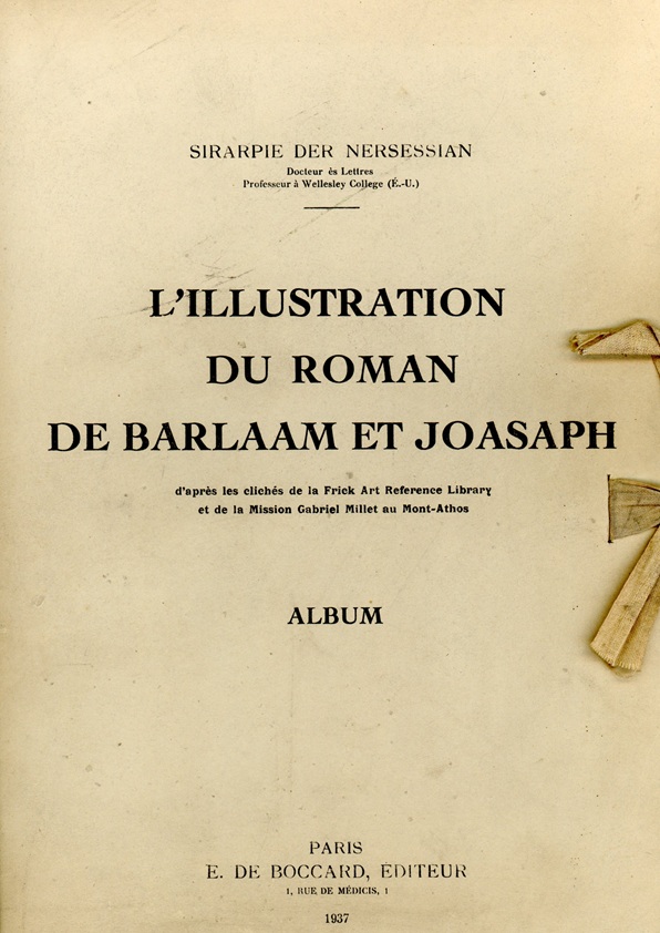 Sirarpie DER NERSESSIAN --- Cliquer pour agrandir