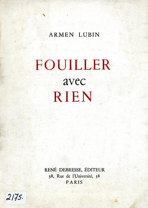 Armen LUBIN --- Cliquer pour agrandir