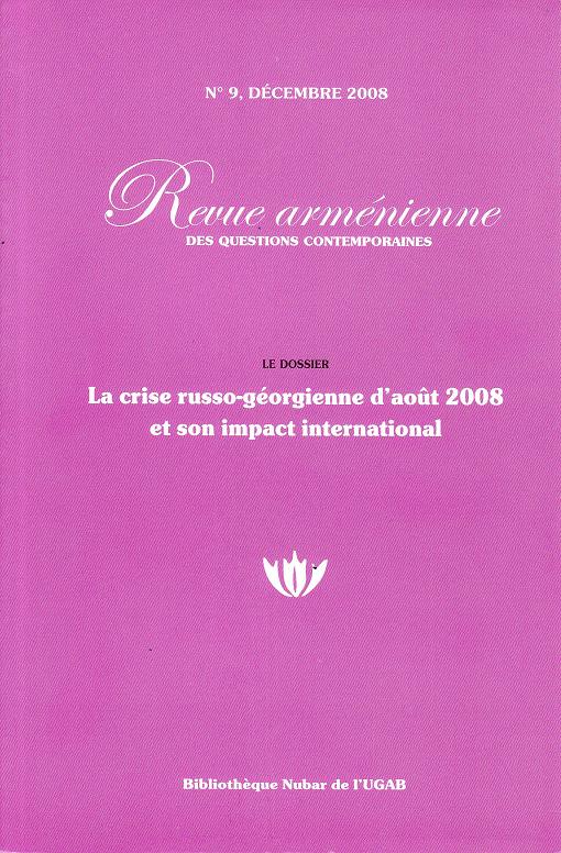 Revue arménienne des questions contemporaines --- Cliquer pour agrandir