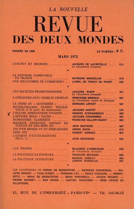 Revue des Deux Mondes --- Cliquer pour agrandir