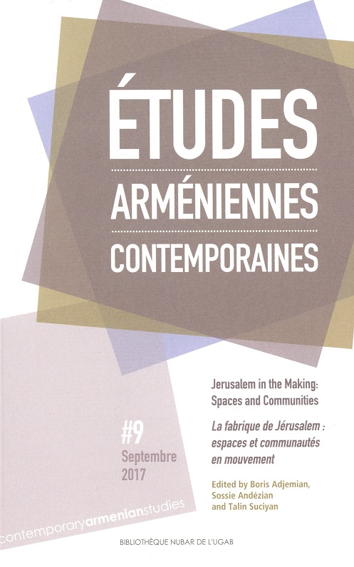 REVUE Etudes arméniennes contemporaines --- Cliquer pour agrandir