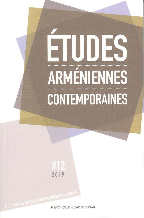 REVUE Etudes arméniennes contemporaines --- Cliquer pour agrandir