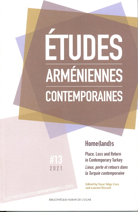 REVUE Etudes arméniennes contemporaines --- Cliquer pour agrandir