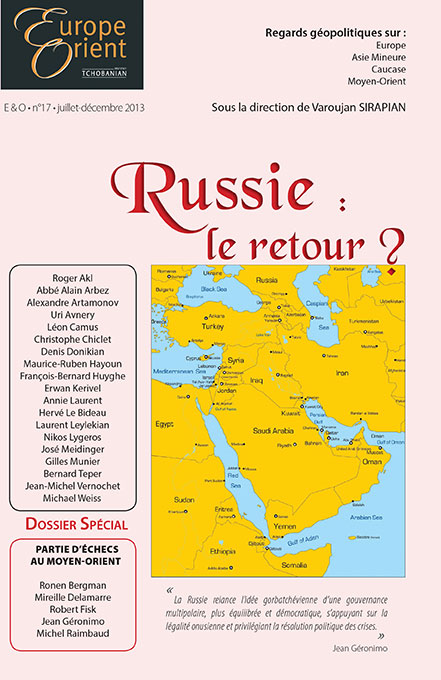 REVUE Europe et Orient --- Cliquer pour agrandir