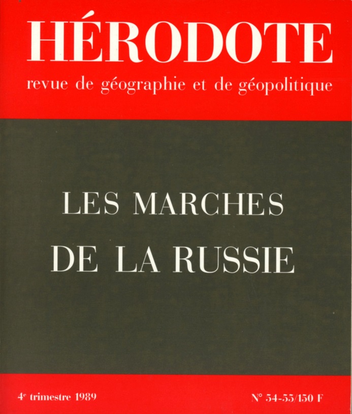 Revue Hérodote --- Cliquer pour agrandir