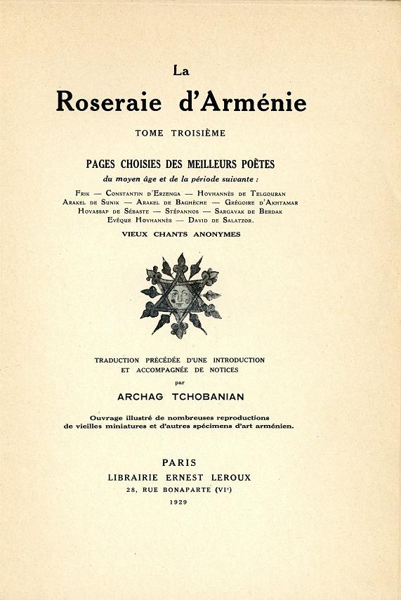 Archag TCHOBANIAN --- Cliquer pour agrandir