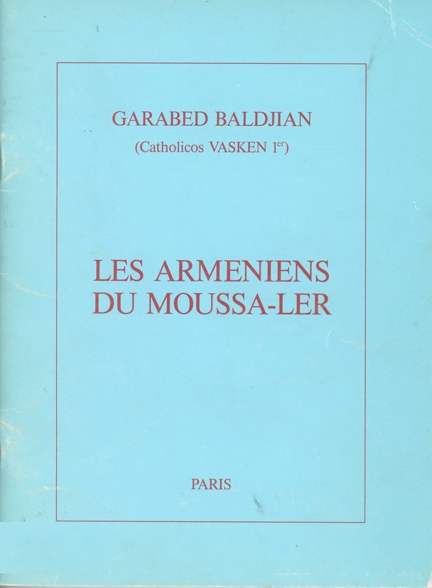 VASKEN 1er, Catholicos de tous les Arméniens  --- Cliquer pour agrandir