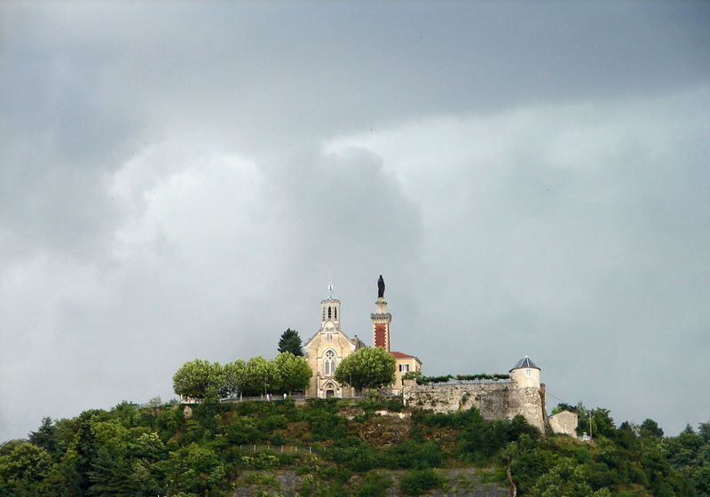 Situation de l'église --- Cliquer pour agrandir