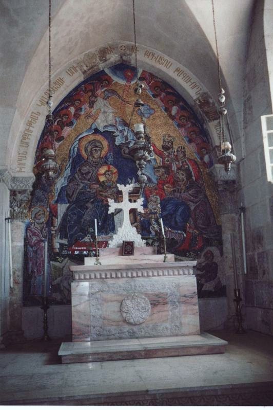 Le patriarcat armnien  Jerusalem --- Cliquer pour agrandir