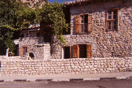 Kessab, Maison traditionnelle armnienne --- Cliquer pour agrandir